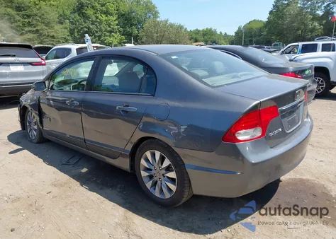 2010 Honda Civic Ex-L from USA, damaged, VIN 2HGFA1F97AH308669